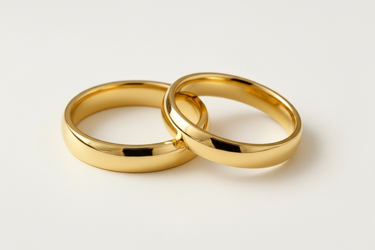 Par de Alianças Tradicional 4mm | Equilíbrio Perfeito